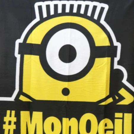 Plaid polaire minion